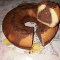El cooksnap de Lorena Albornoz cuando hizo Budín marmolado de vainilla y chocolate.