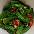 小君 的 涼拌秋葵佐蒜蓉醬 cooksnap