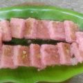 Deepali dake Kulkarni's cooksnap of when they made गुलाबी नारळीपाक (narali pak recipe in marathi).