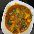 Asha Galiyal का कुकस्नैप जब उन्होंने सोयाबीन आलू की सब्जी (soyabean aloo sabji recipe in hindi) बनाया था।