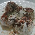 priyanka sharma's cooksnap of when they made Dahi bhalla.