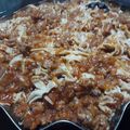 El cooksnap de Edit Ester Escobar cuando hizo Fideos caseros con salsa.