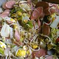 Cooksnap dari Vincentius Daef untuk resep Tumis Sawi Toge Telor Sosis Komplit