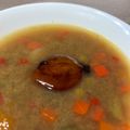 El cooksnap de Dagoberto cuando hizo Yemas curadas de soja.