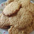 El cooksnap de Cesu Colombo cuando hizo Galletitas de avena, coco y miel.