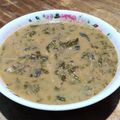 รูป Cooksnap ของ Narumol Pechrak เมื่อเขาทำ แกงคั่วยอดมะขามกับปลาเค็ม/แกงกะทิยอดมะขาม
