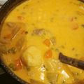 Dudásné Juhász Réka Cooksnap-ja, amikor elkészítette a(z) Nyírségi gombócos raguleves, gluténmentesen receptet.
