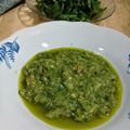 Cooksnap dari Diyan Ummu iskhoyas untuk resep 118 Samba lado mudo (sambal ijo)