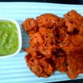 Uzma Syed's cooksnap of when they made Beetroot pakoda.