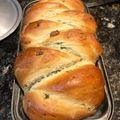 El cooksnap de Alicia Yunis cuando hizo Pan de cebolla (pan casero).