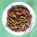 รูป Cooksnap ของ สรายุทธ วรทัต เมื่อเขาทำ ผัดพริกขิงถั่วฝักยาว