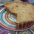 El cooksnap de Febe Ortega cuando hizo Tarta de pollo (lo que me sobró del relleno de las empanadas).
