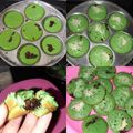 Cooksnap dari Fitria Khaerani untuk resep Kue Cubit Pandan Melted