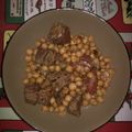 El cooksnap de Diego cuando hizo Garbanzos con carne.