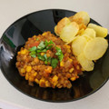 El cooksnap de Pablo Canales cuando hizo Tomaticán de lentejas.