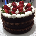 El cooksnap de Haydee Agreda cuando hizo Torta húmeda de chocolate.