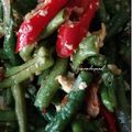 Cooksnap Ziana Chesaad semasa beliau membuat Kacang Panjang Goreng Belacan Simple.