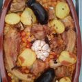 El cooksnap de Luis cuando hizo Arroz al horno.
