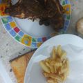 El cooksnap de antonio cuando hizo Calamares rellenos en salsa.
