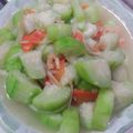 麗麗 的 簡單的炒絲瓜 cooksnap