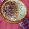 El cooksnap de bata-13 cuando hizo Tarta de jamón, queso y puerro sin harina.