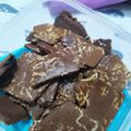 Cooksnap dari Malicha Setiani untuk resep Rosania - Keripik Coklat / Keripik Brownies