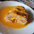 El cooksnap de David Azuara Sereno cuando hizo Solomillo de cerdo relleno en salsa.