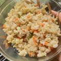 Pinki Banerjee's cooksnap of when they made চিড়ের পোলাও(chirer pulao recipe in Bengali).