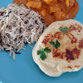 El cooksnap de Desirée cuando hizo Pan de ajo y perejil (Naan).