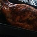 El cooksnap de ana maricel mazariego cuando hizo Pierna al horno cocacola.