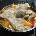 El cooksnap de Manuel cuando hizo Bife de cerdo a la criolla.