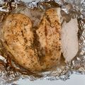 El cooksnap de poramoralhambre cuando hizo Pechuga de pollo rostizada en freidora de aire.