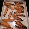 Emma's cooksnap of when they made sig/*ari* Potato wedges hot and spicy.