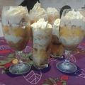 El cooksnap de Martin Mercado cuando hizo Copa con postre, merenguitos y galletitas.
