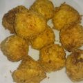 Myx's cooksnap of when they made Chicken 'n' cheese balls.