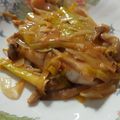 El cooksnap de Luz cuando hizo Corvina en salsa verde de puerro.