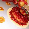کوک اسنپ مهدیه کولیوند بعد از امتحان کردن کیک انار با سس انار😋.