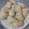 El cooksnap de Mayra Magdalena Guanco cuando hizo Cuernitos de grasa vacuna económicos y simples.