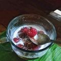 Cooksnap dari Dapur Ummu Bilqis untuk resep Jenang Grendul Ubi Ungu (Bubur Candil Ubi Ungu)