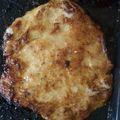 El cooksnap de Federico Bulacio cuando hizo Matambre de cerdo.