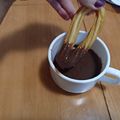 El cooksnap de Cintia Perez cuando hizo Chocolates casero a la taza.