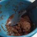 El cooksnap de Pau Diaz cuando hizo Brownie en taza (en microondas).