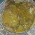 El cooksnap de Esther Garrido Aranda cuando hizo Chuletas de cerdo en salsa de piña.