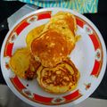 Cooksnap dari ummuHafidz untuk resep Mini Pancake no mixer, takar sendok