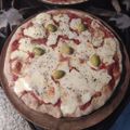 El cooksnap de María cuando hizo Pizza de harina integral🍕.
