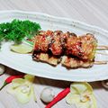 Cooksnap của DiepngocNguyen khi họ làm theo món Thịt gà xiên nướng kiểu Nhật 