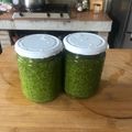 El cooksnap de Antonio Rodrigo Perales cuando hizo Pesto de albahaca y piñones.
