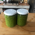 El cooksnap de Antonio Rodrigo Perales cuando hizo Pesto de albahaca y piñones.