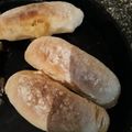 El cooksnap de Marcela Altamirano cuando hizo Pan casero de jamón y queso.