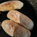 El cooksnap de Marcela Altamirano cuando hizo Pan casero de jamón y queso.